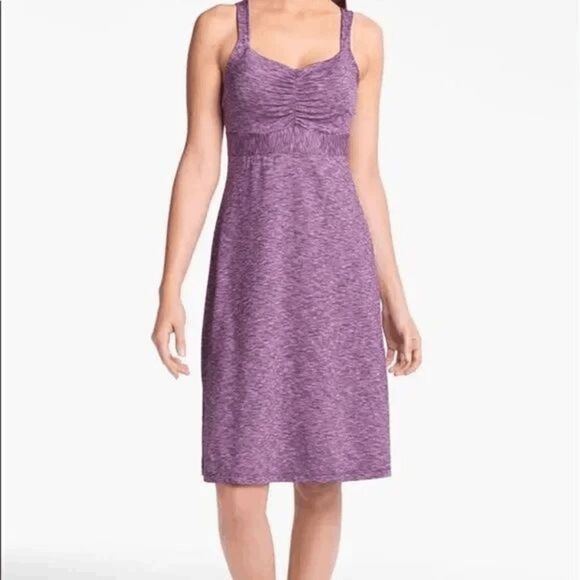PRANA Amaya Racerback Dress Size Medium GUC R565 - Picture 1 of 6